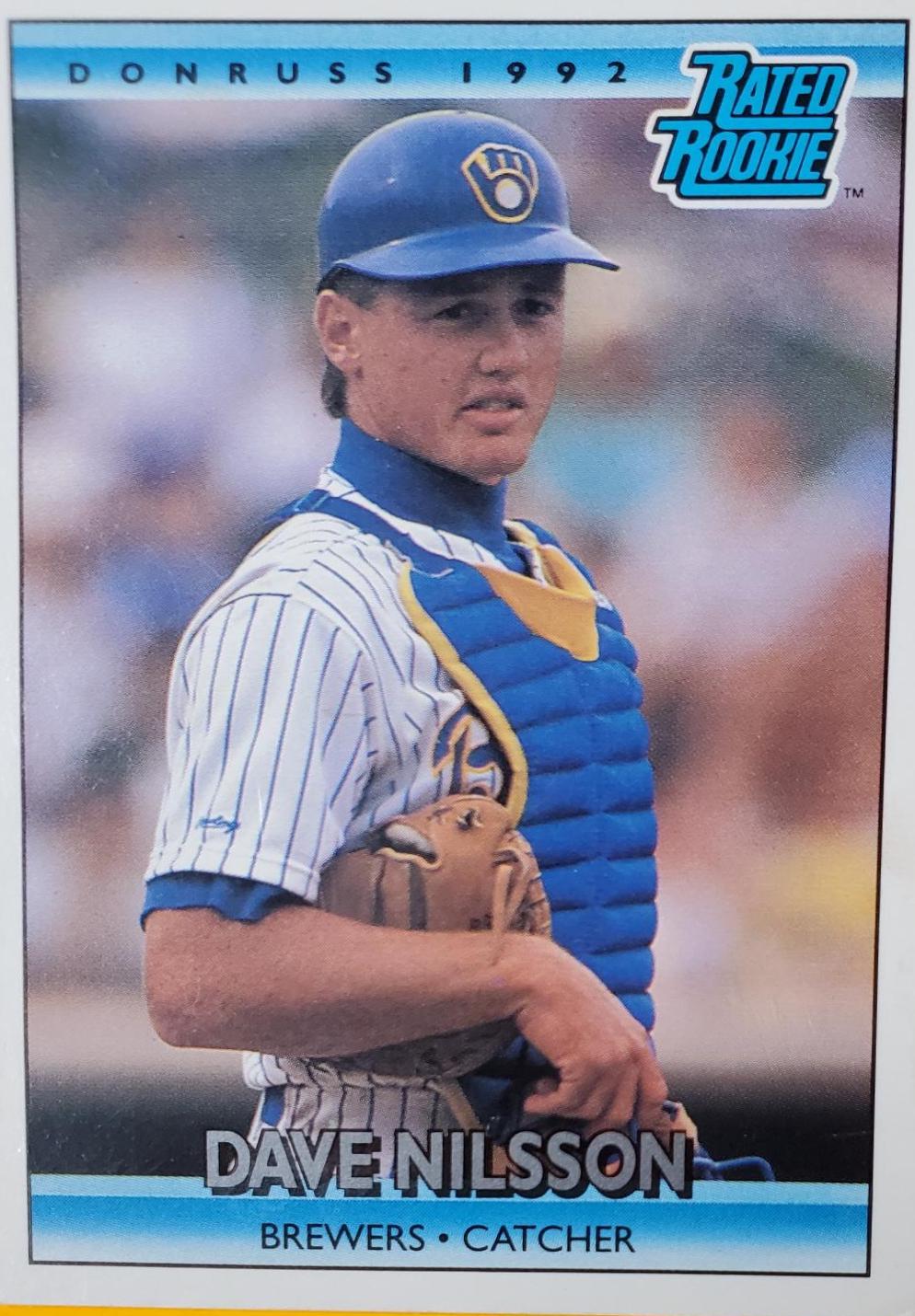 David Wayne Nilsson #4 Baseball Cards 1992 Panini Donruss Rookies