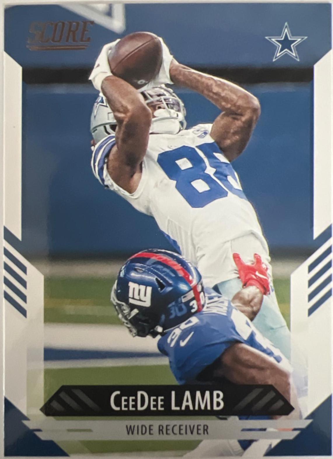 CeeDee Lamb #57 2021 Score Football
