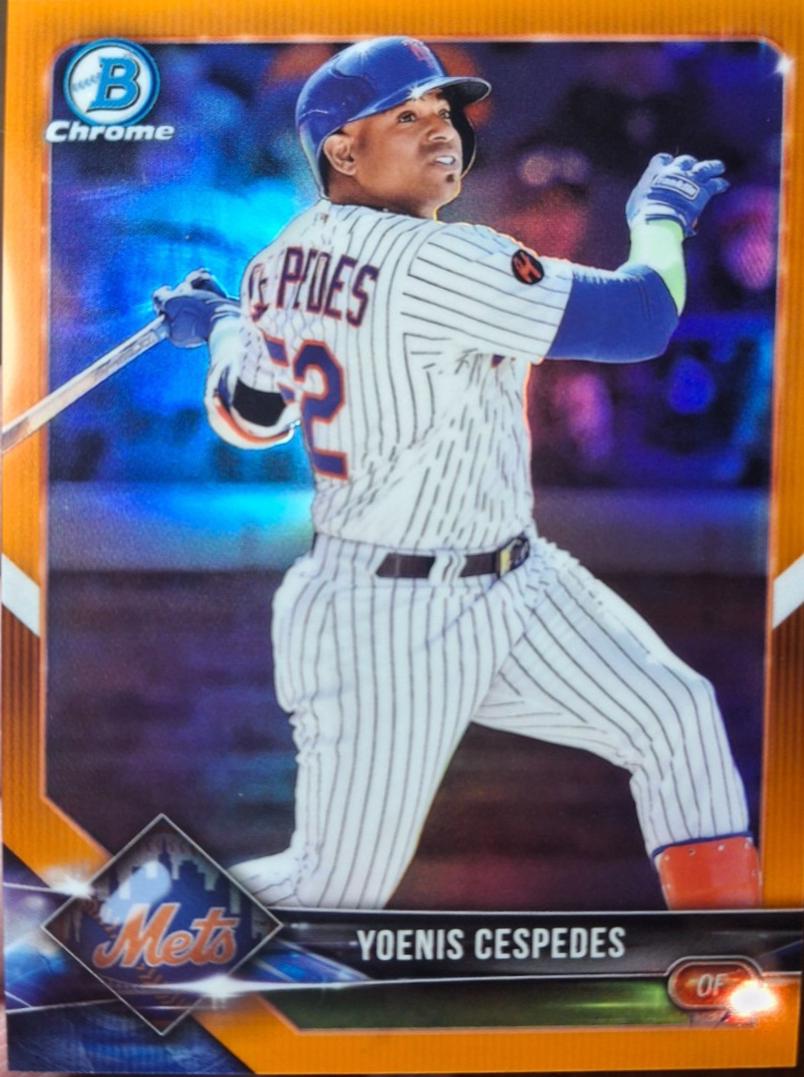 Yoenis Cespedes [Orange Refractor] #27