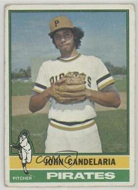 John Candelaria #317 Baseball Cards 1976 Topps