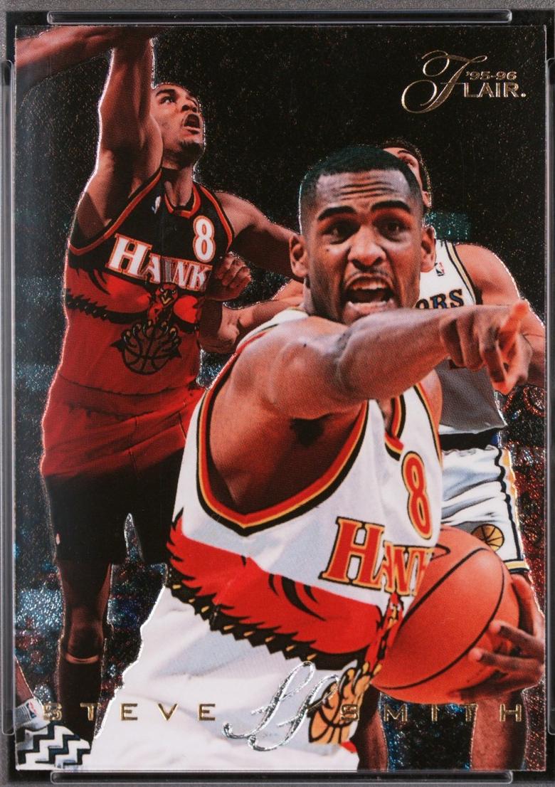 Steve Smith #154 1995-96 Flair Basketball