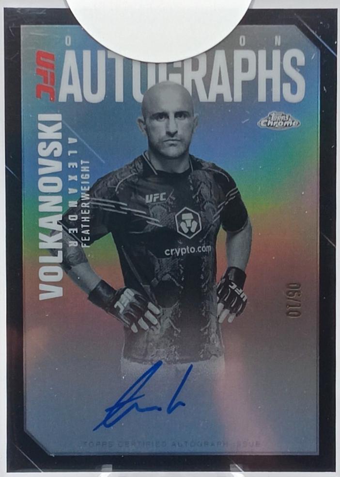 Alexander Volkanovski [Black Refractor] #OLA-AV