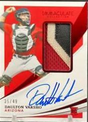 Daulton Varsho [Patch Autograph Red] #116