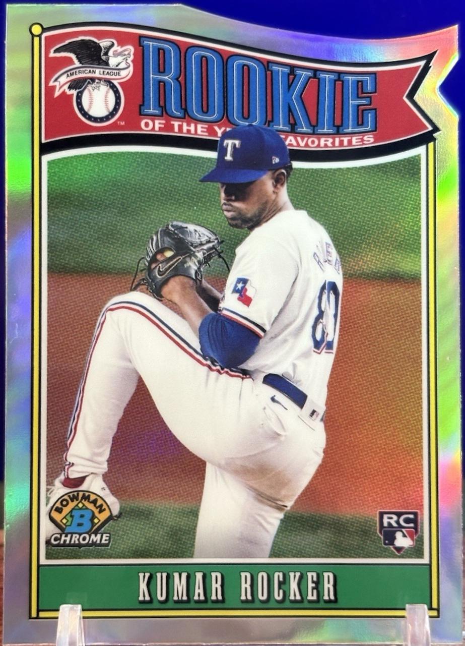 Kumar Rocker #ROY-5 Baseball Cards 2025 Bowman Rookie of the Year Favorites
