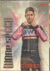 Esteban Ocon #WP-9 Racing Cards 2024 Topps Paddock Pass Formula 1 Warp Speed Prices