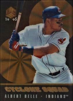 Albert Bell #CS12 Baseball Cards 1995 Sportflix UC3 Cyclone Squad