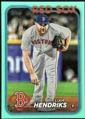 Liam Hendriks [Aqua] #587 Baseball Cards 2024 Topps Prices