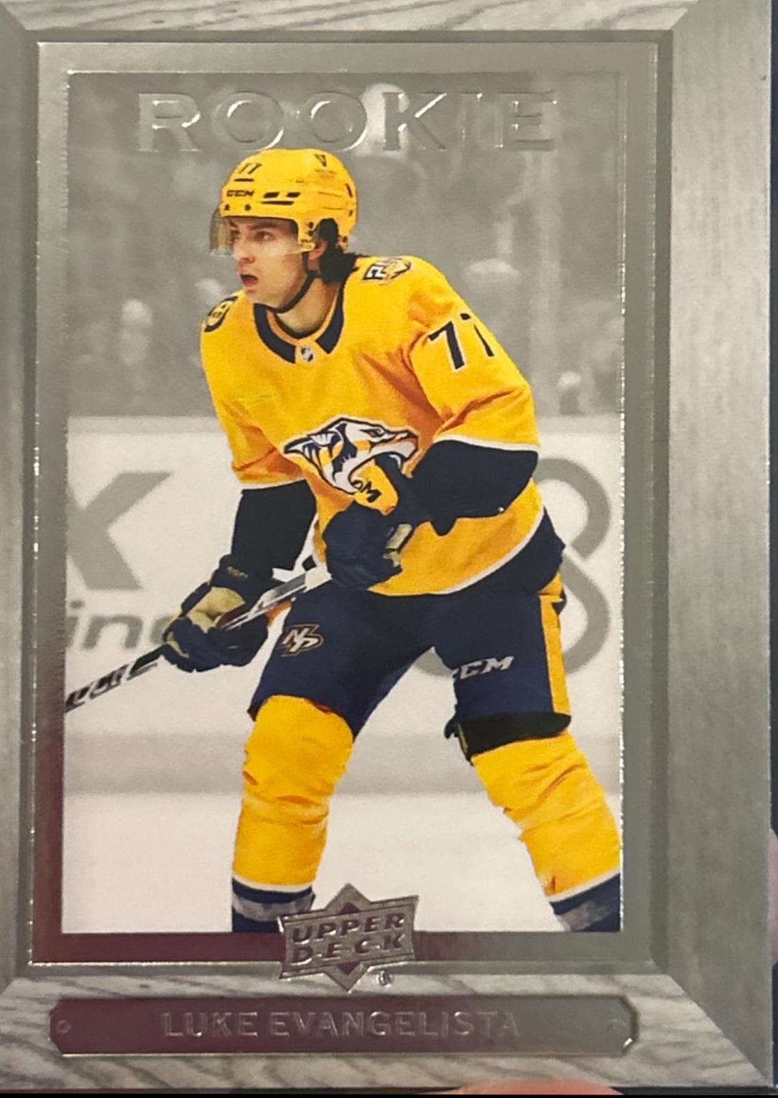 Luke Evangelista #BH-36 2023 Upper Deck Beehive Hockey