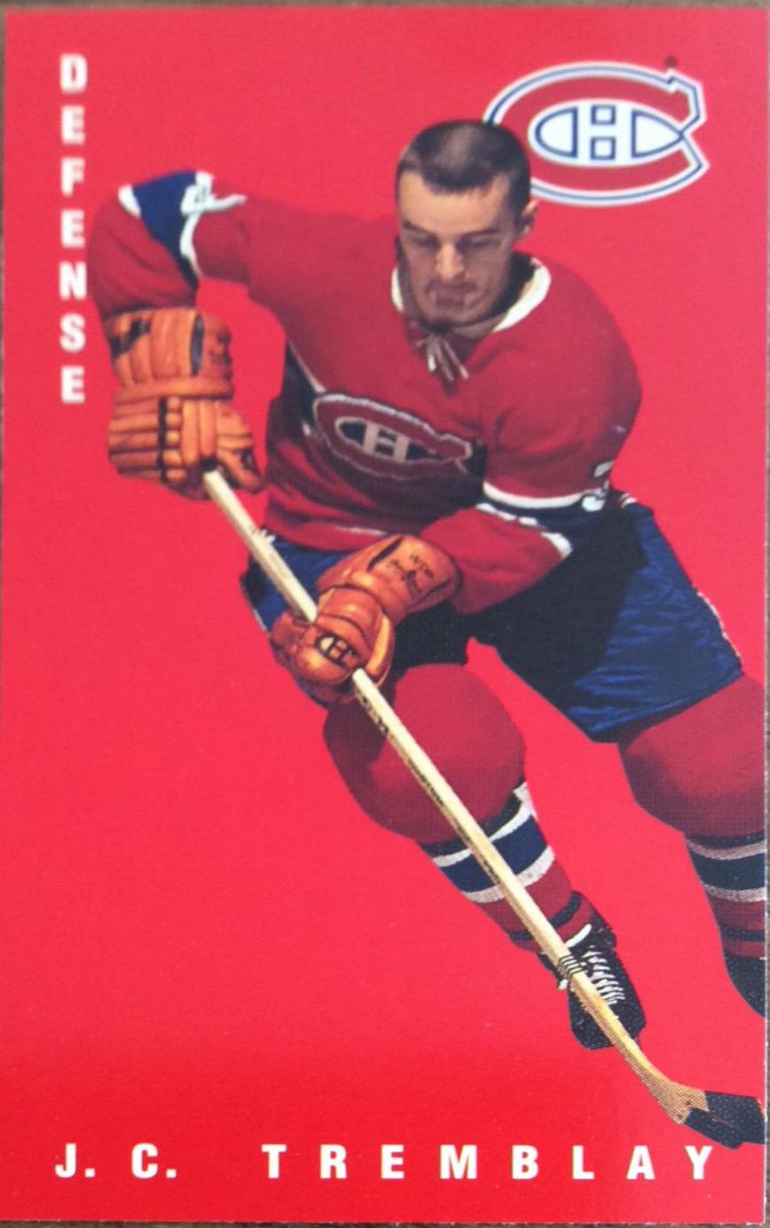J.C. Tremblay #74 1994 Parkhurst Tall Boys Hockey