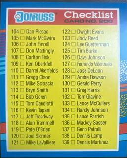 Checklist 104-179