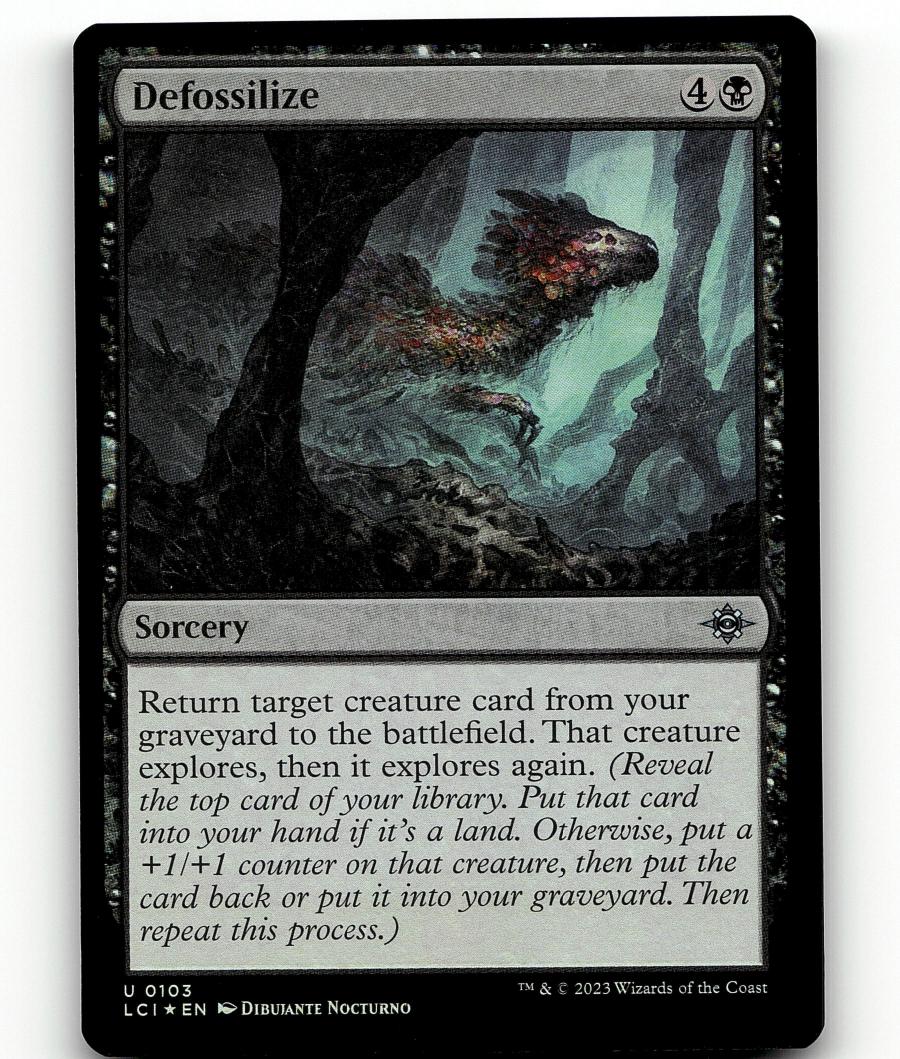Defossilize [Foil] condition prices
