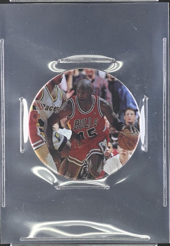 Michael Jordan #S29 1995 Upper Deck Michael Jordan Milk Caps Foil Basketball