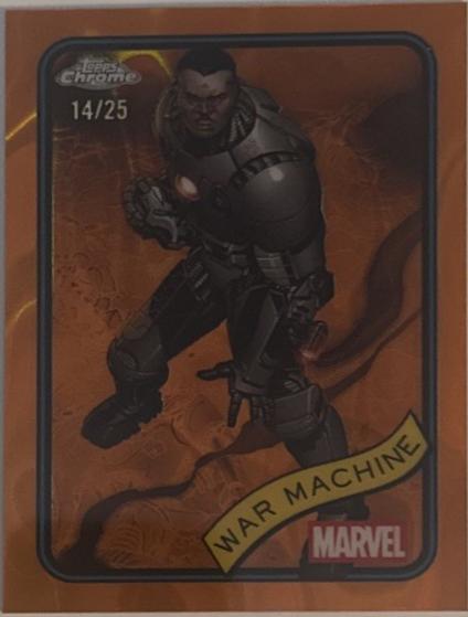 War Machine Orange Refractor