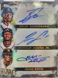 Juan Soto, Julio Rodriguez, Ronald Acuna Jr.
