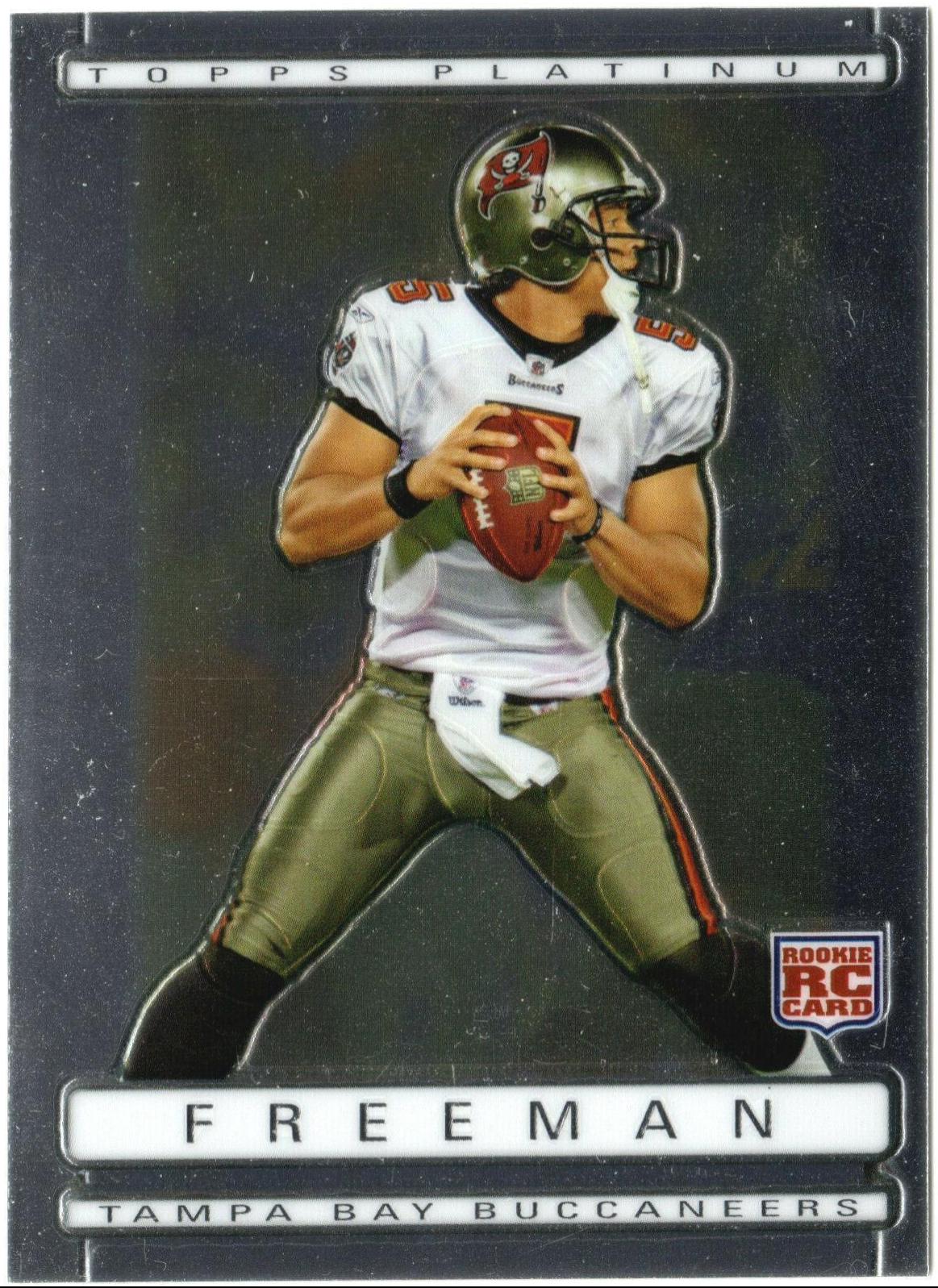 Josh Freeman #122 Football Cards 2009 Topps Platinum
