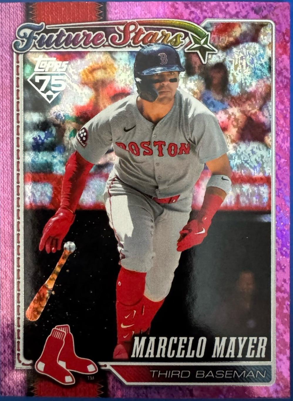 Marcelo Mayer [Pink Holo] #269 Prices | 2026 Topps | Baseball Cards