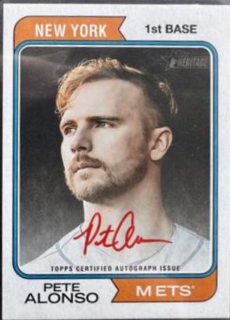 Pete Alonso [Special Edition Red Ink] #ROA-PA
