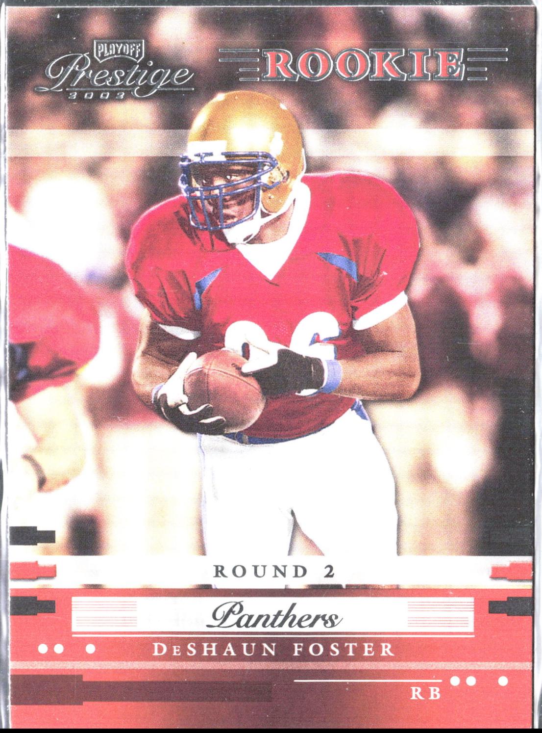 DeShaun Foster #175 2002 Playoff Prestige Football