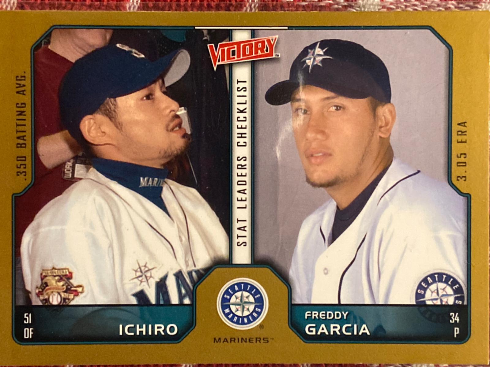 F.Garcia, Ichiro #100 Baseball Cards 2002 Upper Deck Victory