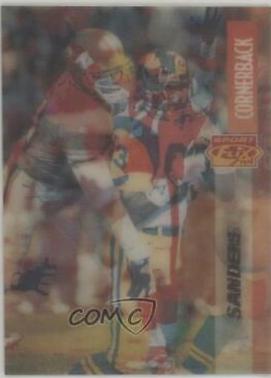 Deion Sanders #25 Football Cards 1995 Sportflix