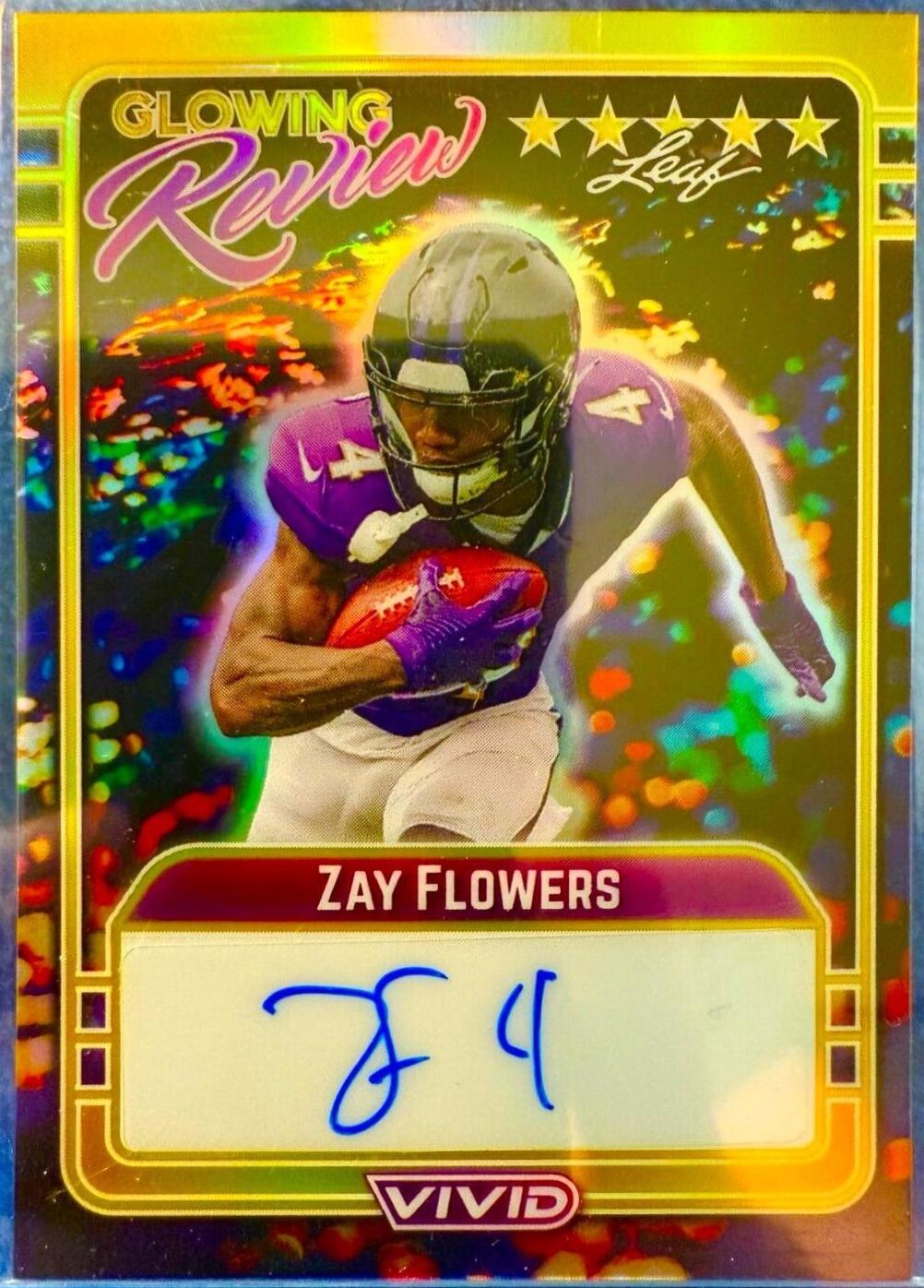 Zay Flowers [Super Prismatic Gold] #GR-ZF1