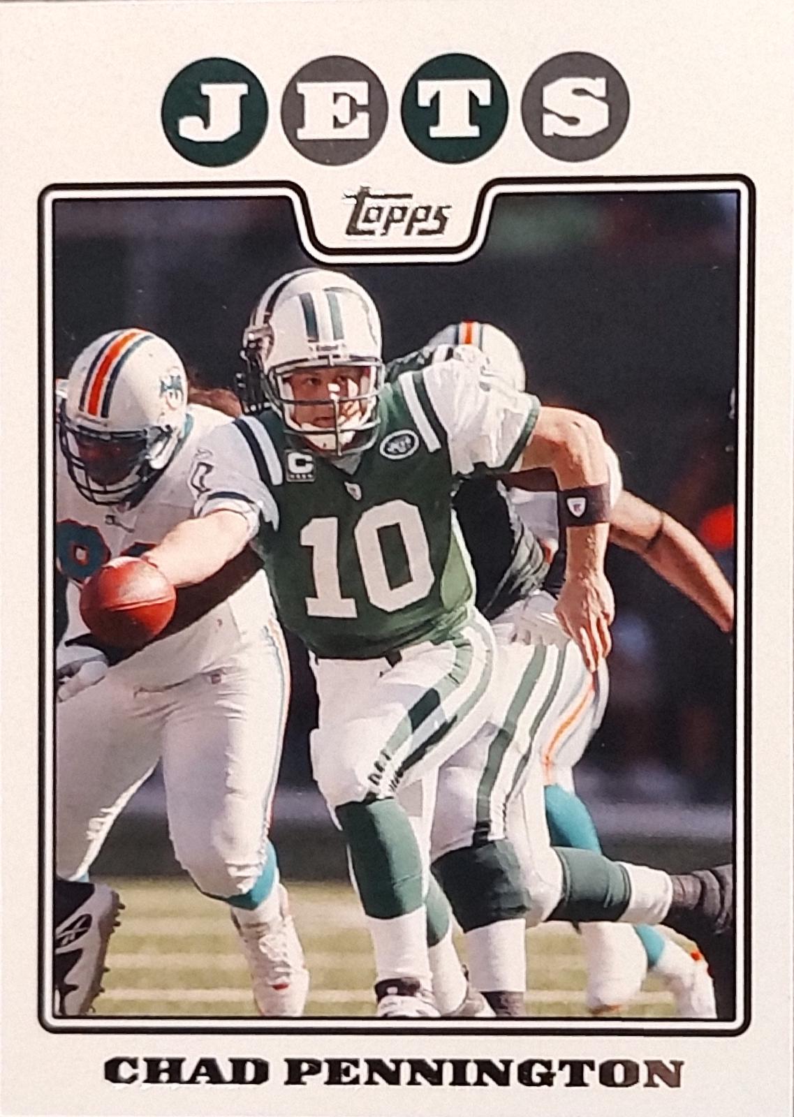 Chad Pennington #4 Football Cards 2008 Topps