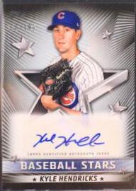 Kyle Hendricks [Black] #BSA-KHE