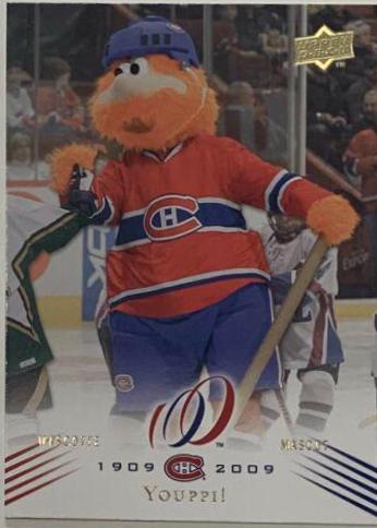 Youppi #163 2008 Upper Deck Montreal Canadiens Centennial Hockey