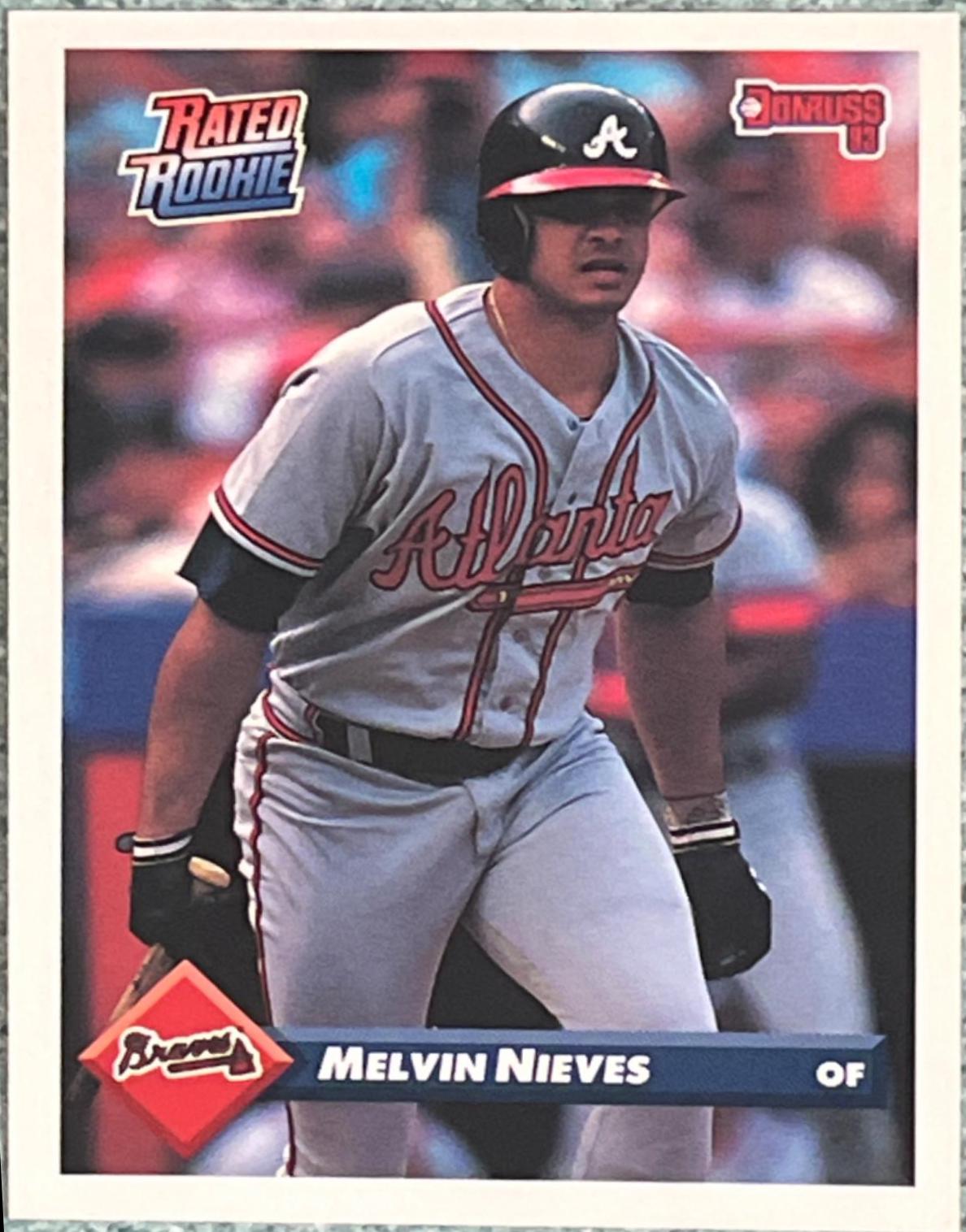 Melvin Nieves #320 Baseball Cards 1993 Donruss