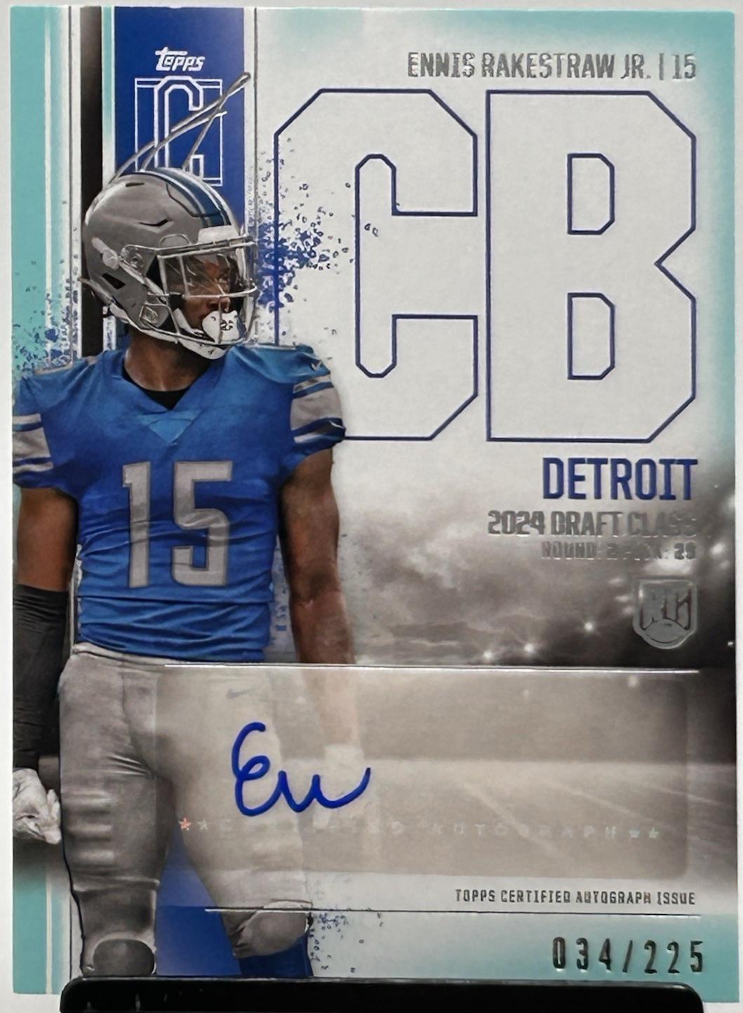Ennis Rakestraw Jr. [Teal] #RCA-ER