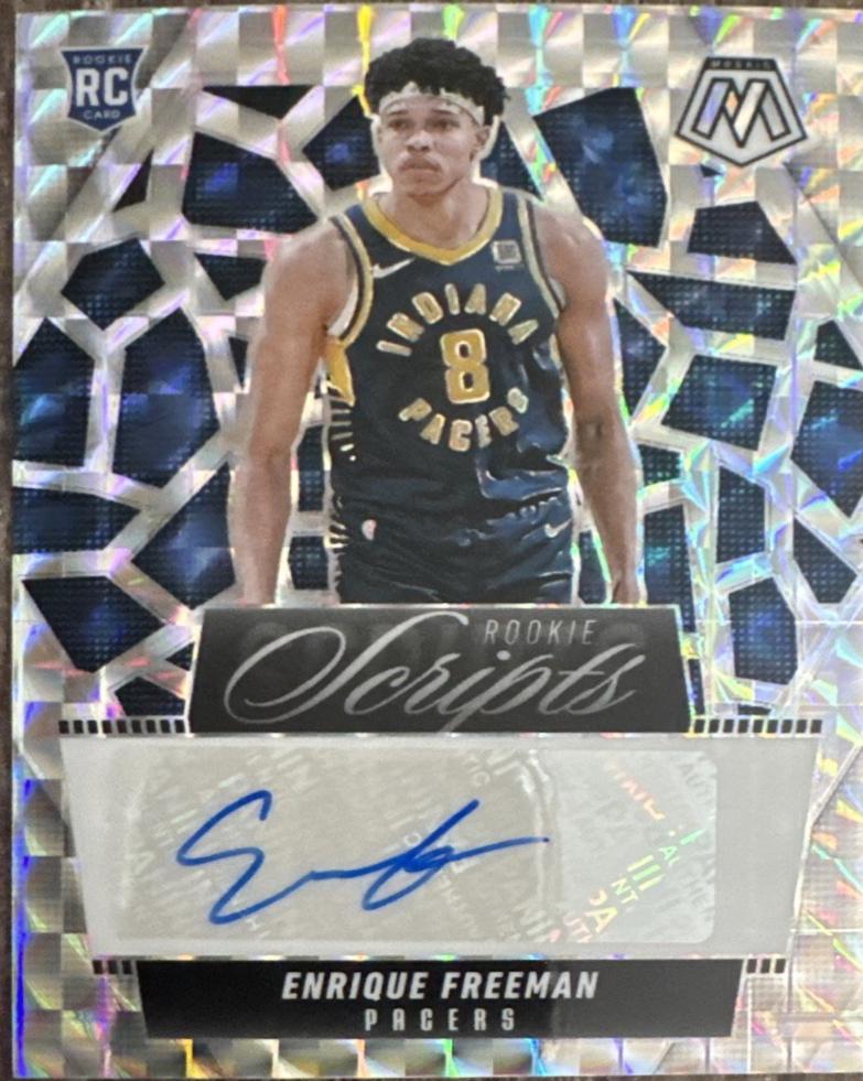 Enrique Freeman #21 Prices | 2024 Panini Mosaic Rookie Scripts ...