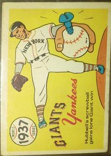 1937 Yankees, Giants