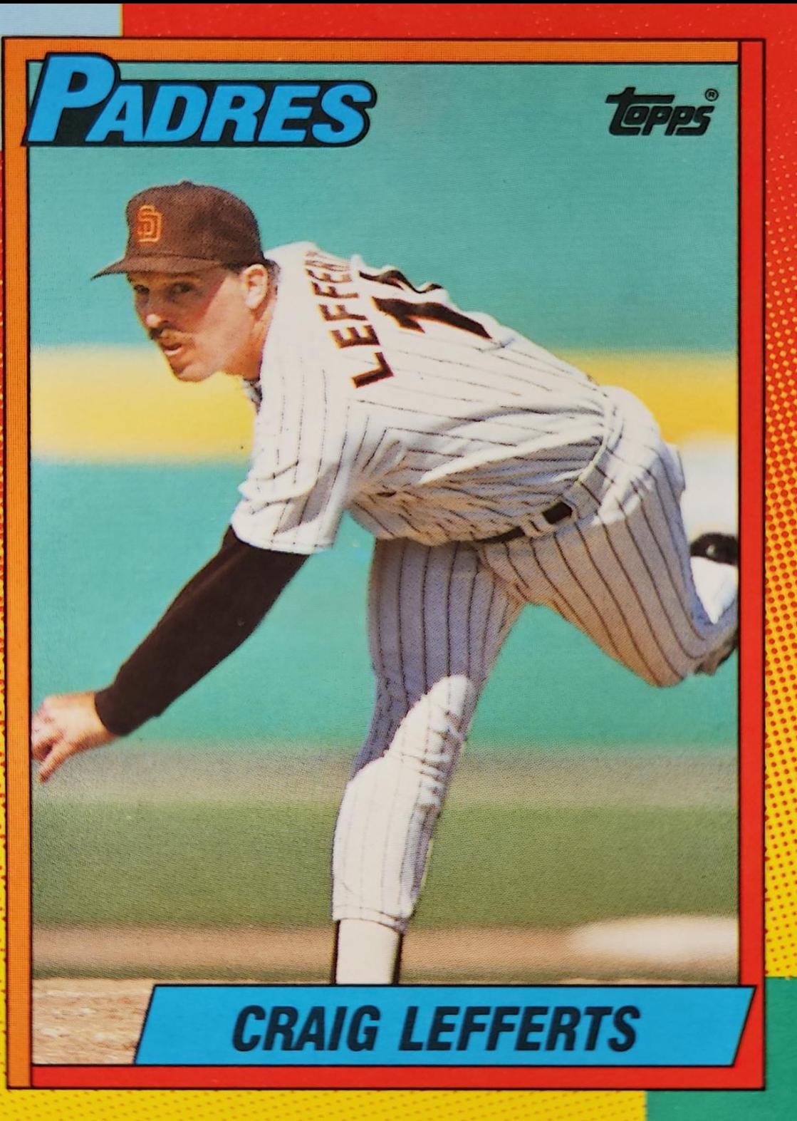 Craig Lefferts #59T 1990 Topps Traded Tiffany Baseball