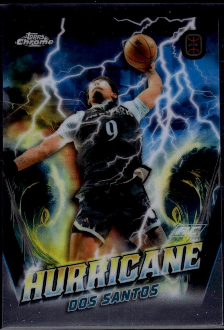 Reynan Dos Santos #H-10 2023 Topps Chrome Overtime Elite Hurricane Basketball