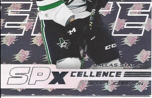 Wyatt Johnston #XC-WJ Hockey Cards 2024 SPx SPxCellence