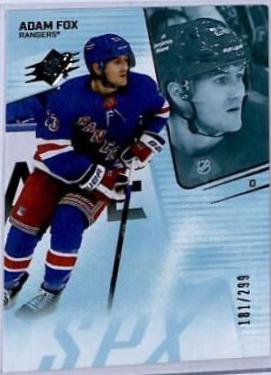 Adam Fox #2 Hockey Cards 2022 SPx