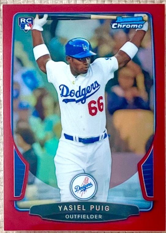 Yasiel Puig [Red Refractor] #330