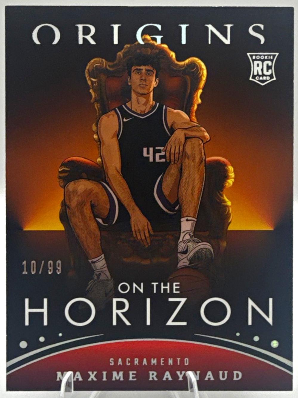 Maxime Raynaud #4 2025 Panini Origins On The Horizon Basketball