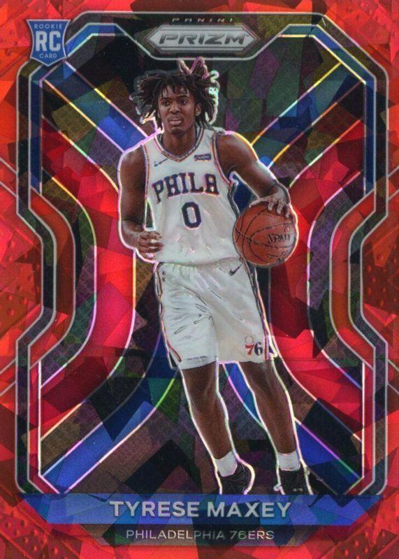 Tyrese Maxey [Red Ice Prizm] #256 Prices | 2020 Panini Prizm