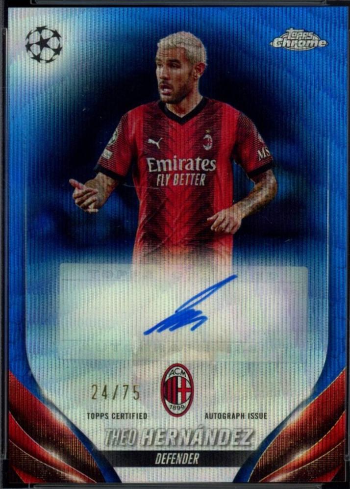 Theo Hernandez [Blue Wave Refractor] #CA-HT