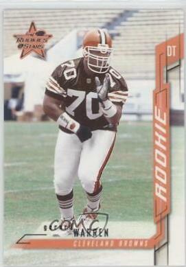 Gerard Warren #274 2001 Leaf Rookies & Stars Football