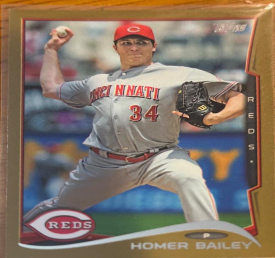 Homer Bailey [Gold] #505