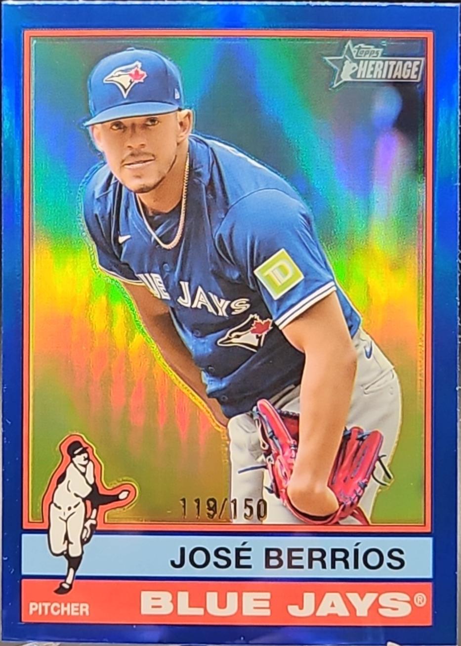 Jose Berrios [Blue Chrome Variation] #38