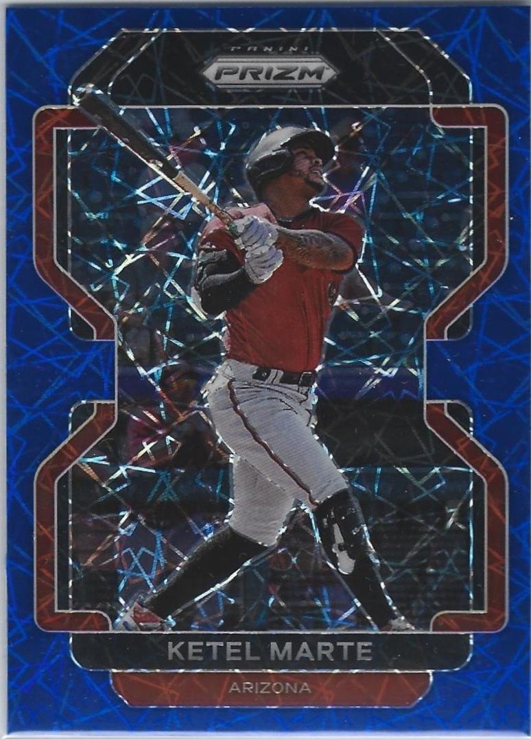 Ketel Marte [Blue Velocity Prizm] #56