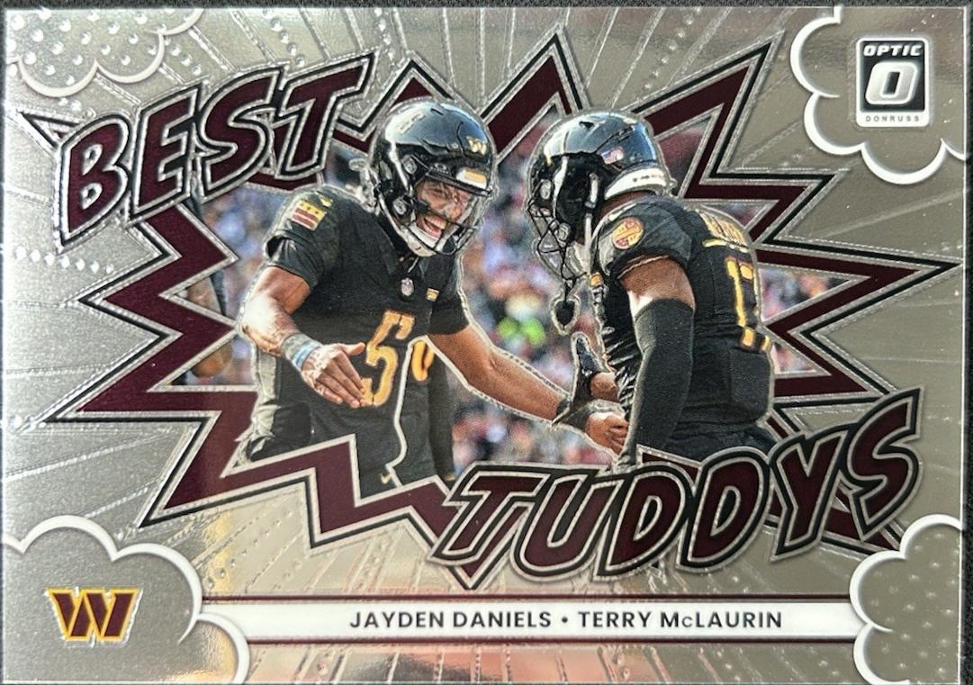 Jayden Daniels / Terry McLaurin #11 Prices | 2025 Panini Donruss