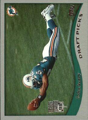 John Avery #8 Football Cards 1998 Topps Season Opener