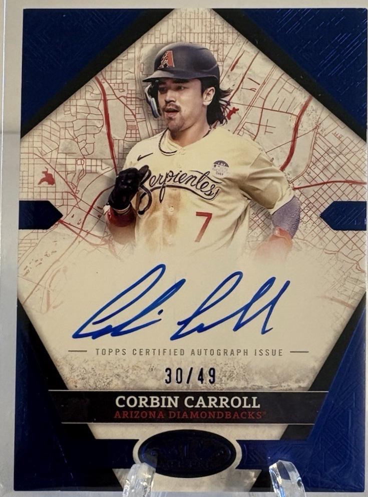 Corbin Carroll [Blue Foil] #CCS-CCA