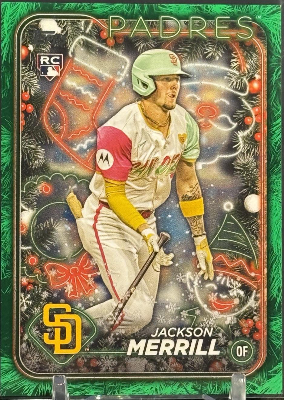 Jackson Merrill [Green Metallic Holiday Tree] #H160