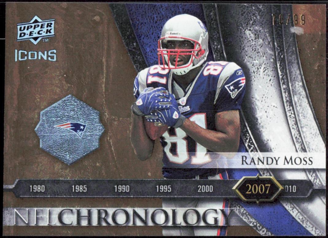 Randy Moss [Gold] #CHR40