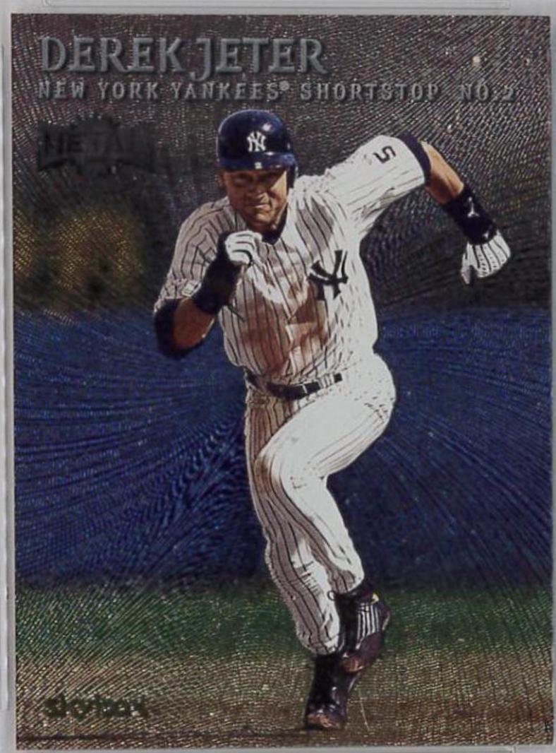 Derek Jeter #2 Baseball Cards 2000 Metal